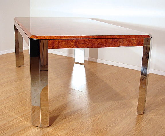 Burl Pace Collection dining table/conference table or desk For Sale