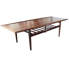 Danish Rosewood Table by Grete Jalk