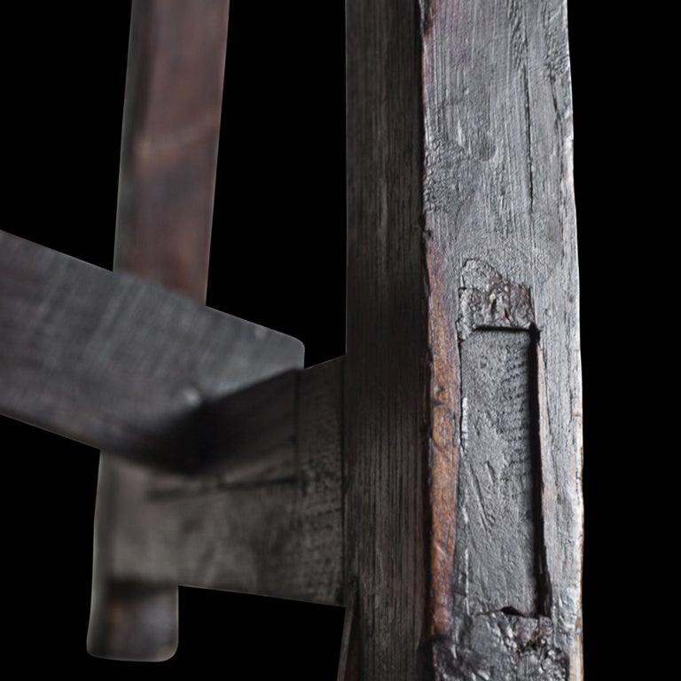 Wood Primitive Table / Console 