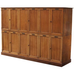 Used British Museum Walnut Cabinet