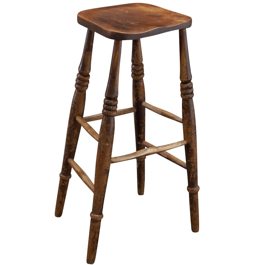 Tall Stool 32 For Sale on 1stDibs