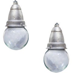 Large Glass Bowl Light