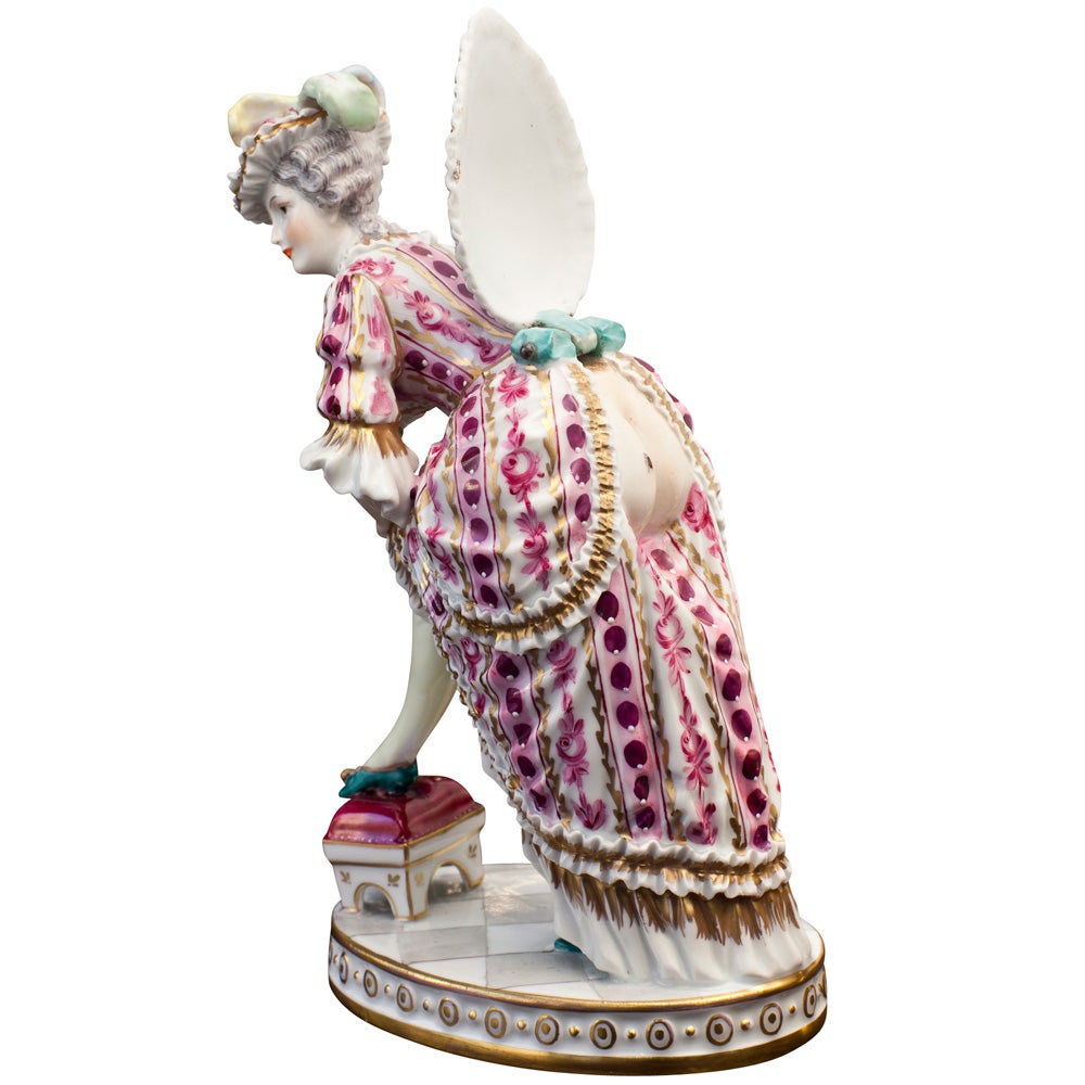 French Porcelain Figurine 