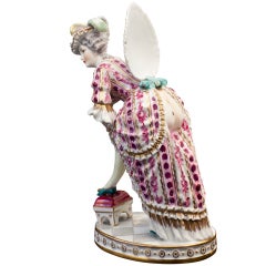 French Porcelain Figurine 