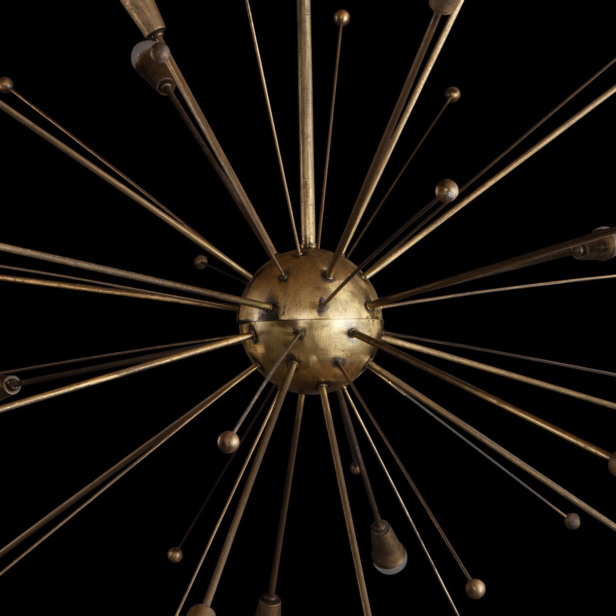 French Massive Sputnik Chandelier