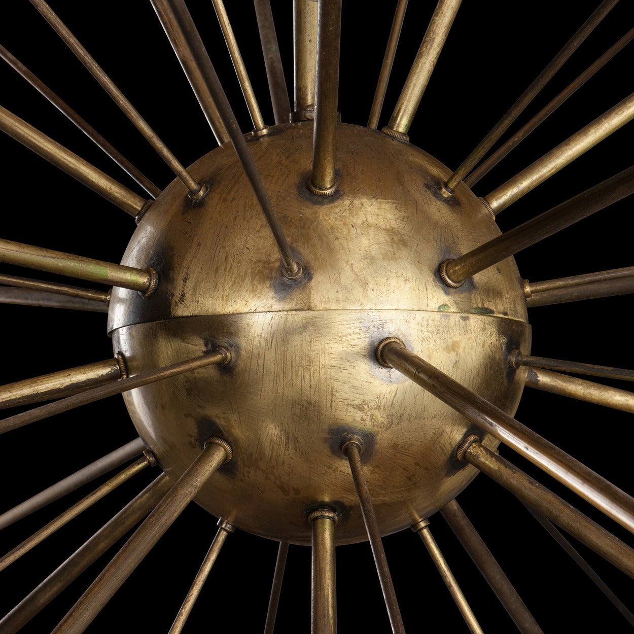 Massive Sputnik Chandelier In Good Condition In Culver City, CA