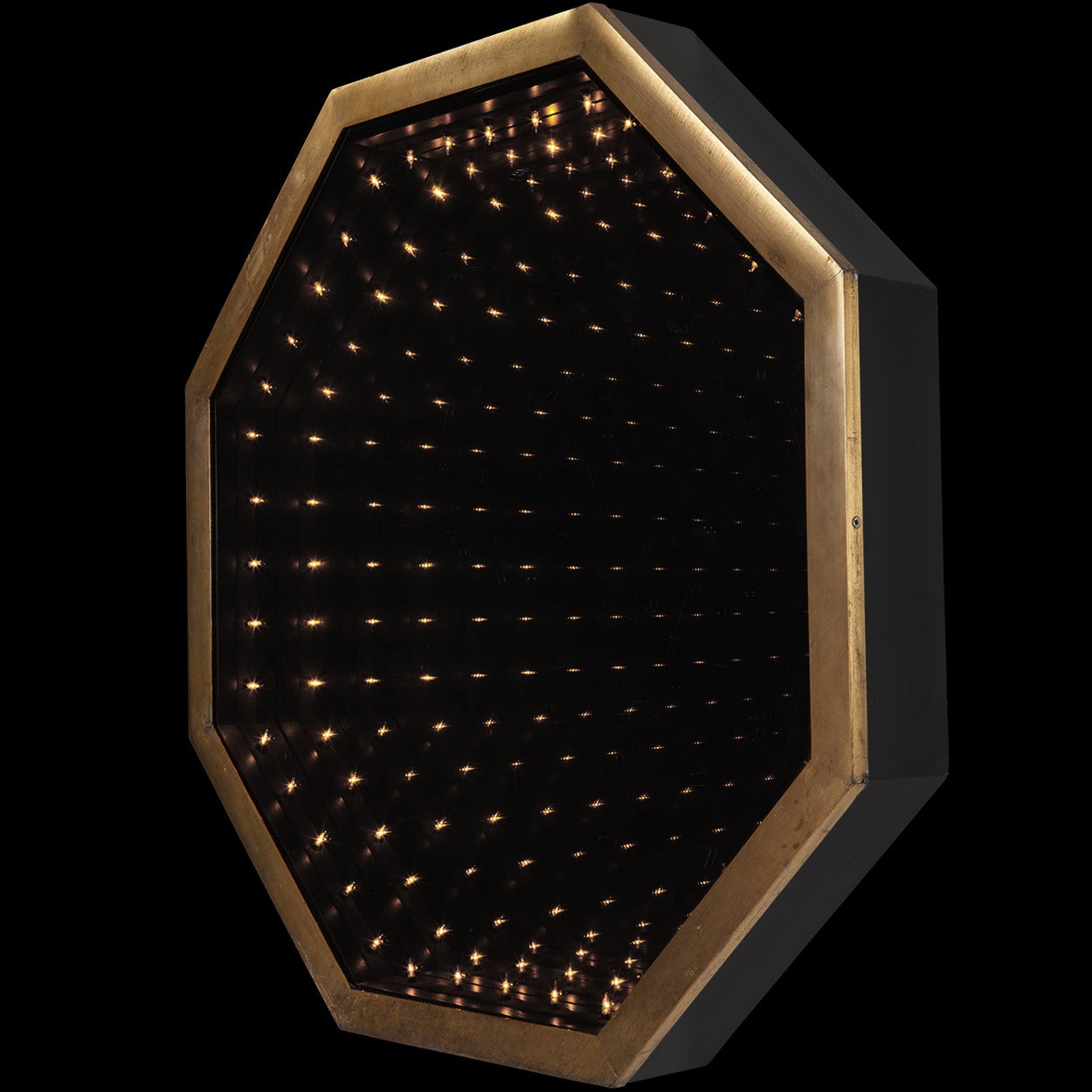 French Octagonal Infinity Mirror