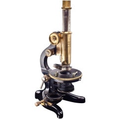 Antique Compound Microscope By Hensoldt Wetztar Of Germany
