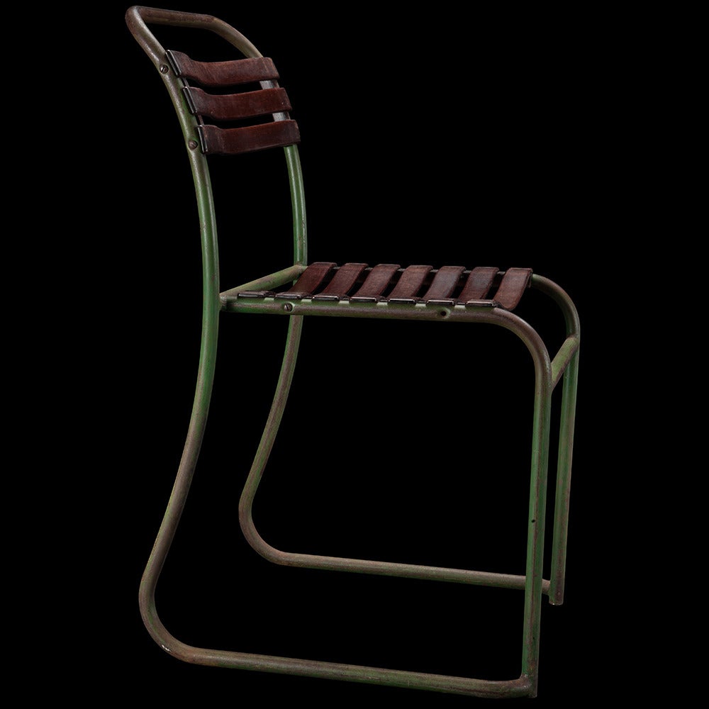 French Bakelite Stacking Chairs, France, circa 1940
