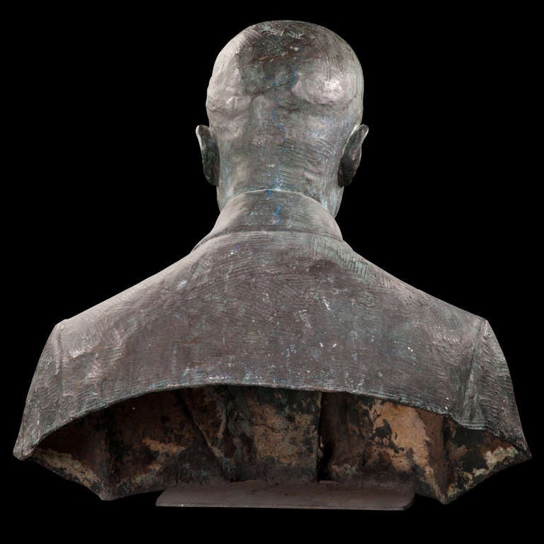 Bronze Bust of an Italian Diplomat 1