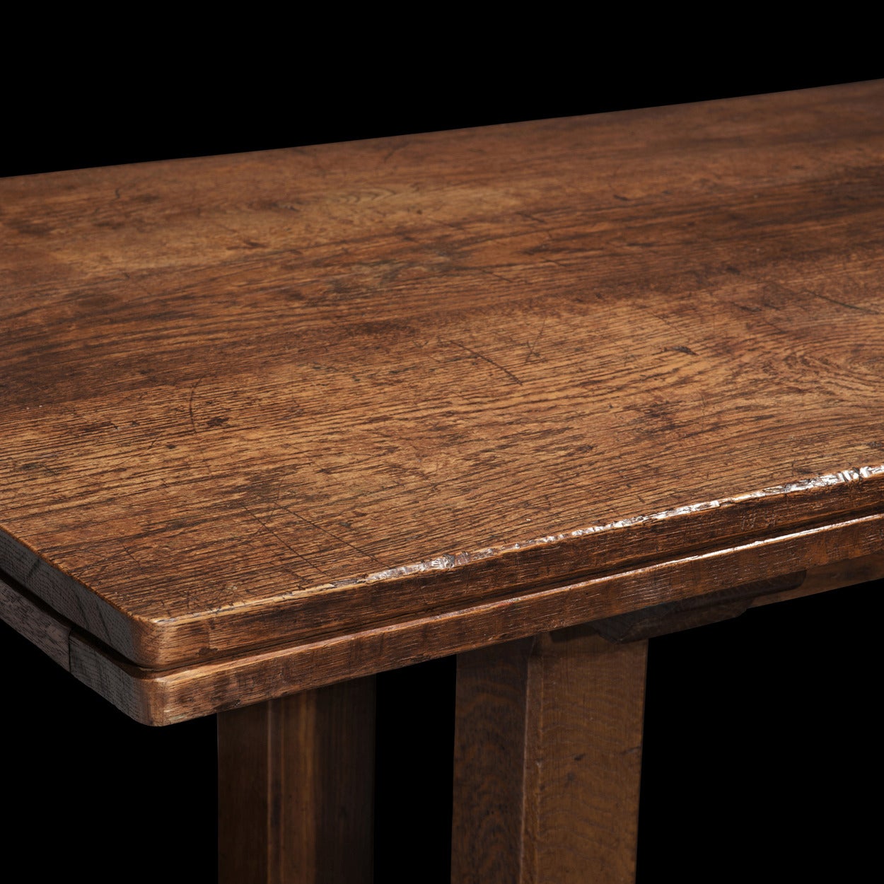 Early 20th Century Arts and Crafts Oak Refectory Table