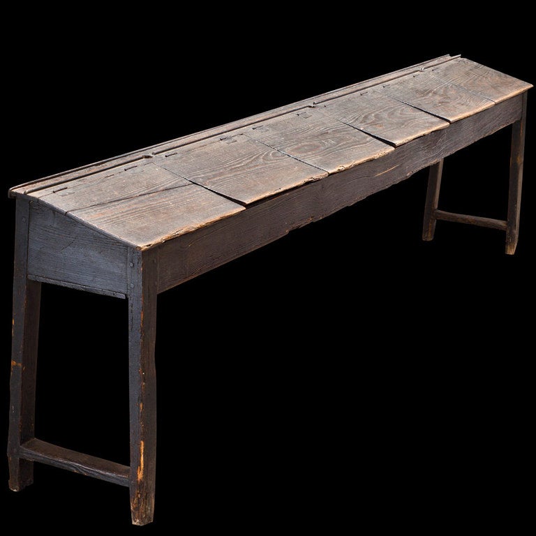 Primitive Children's School Desk