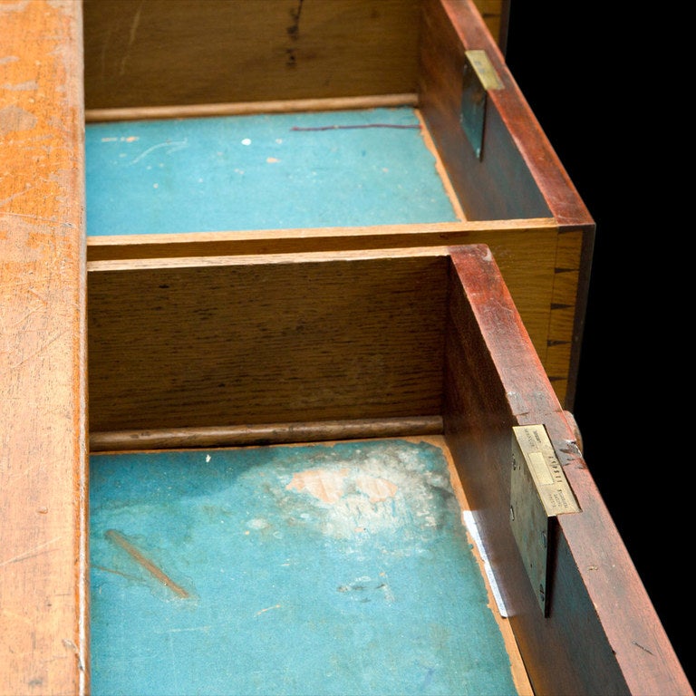 English Drop Front Desk 3