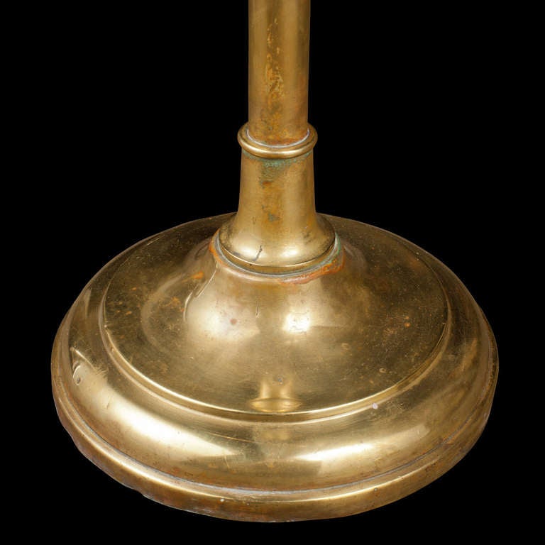 Large Brass Table Top Mirror at 1stDibs