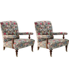 Pair of Open Armchairs