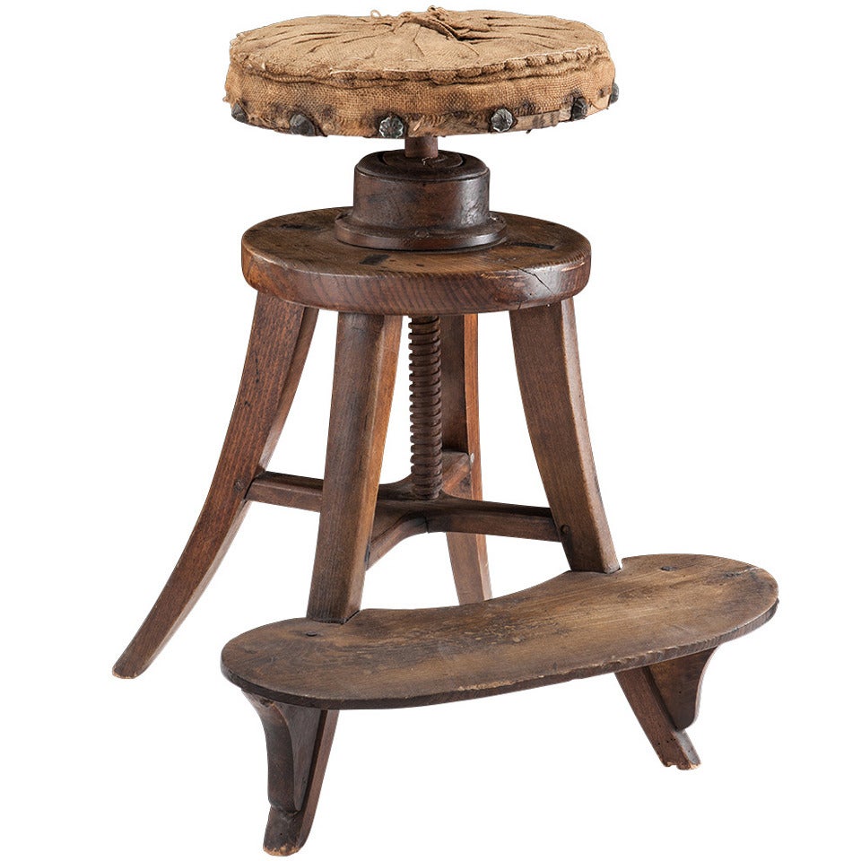 Primitive Painter's Stool