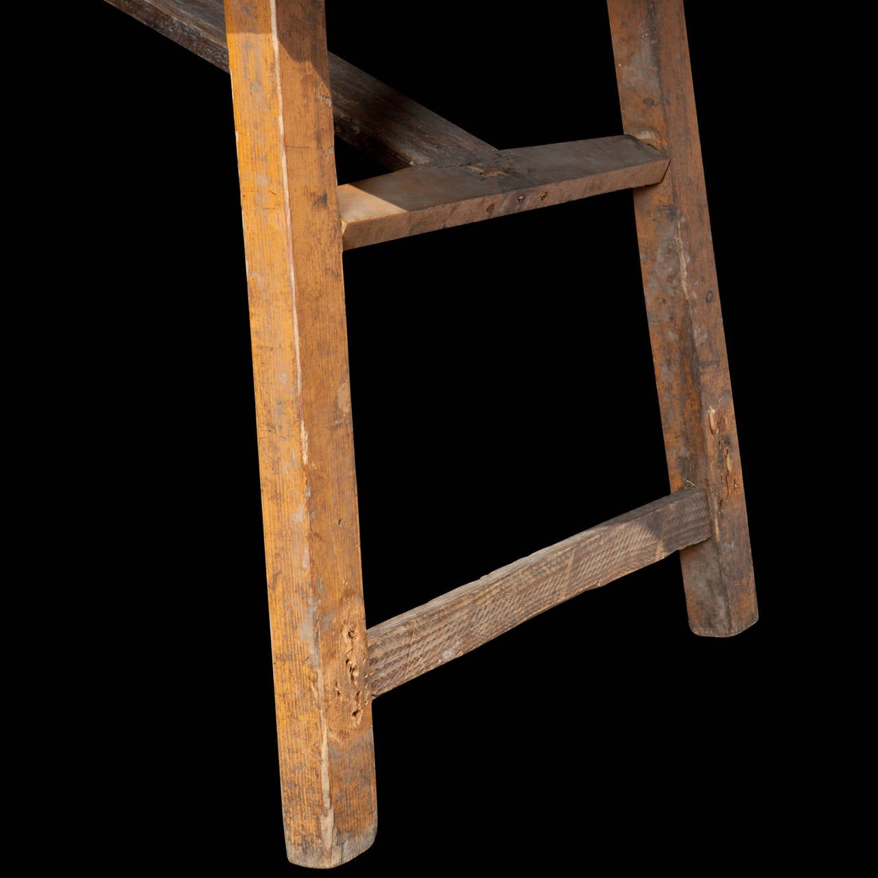 Early 20th Century Primitive Harvest Table