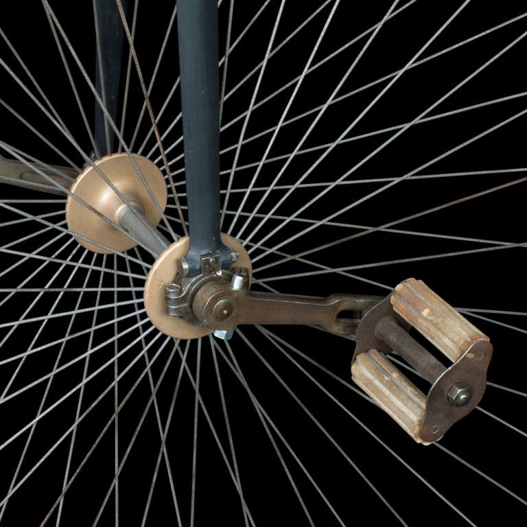 19th century big wheel bicycle