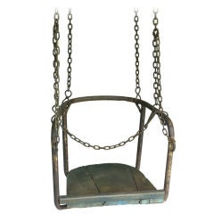 French 1920's Amusement Park Swings