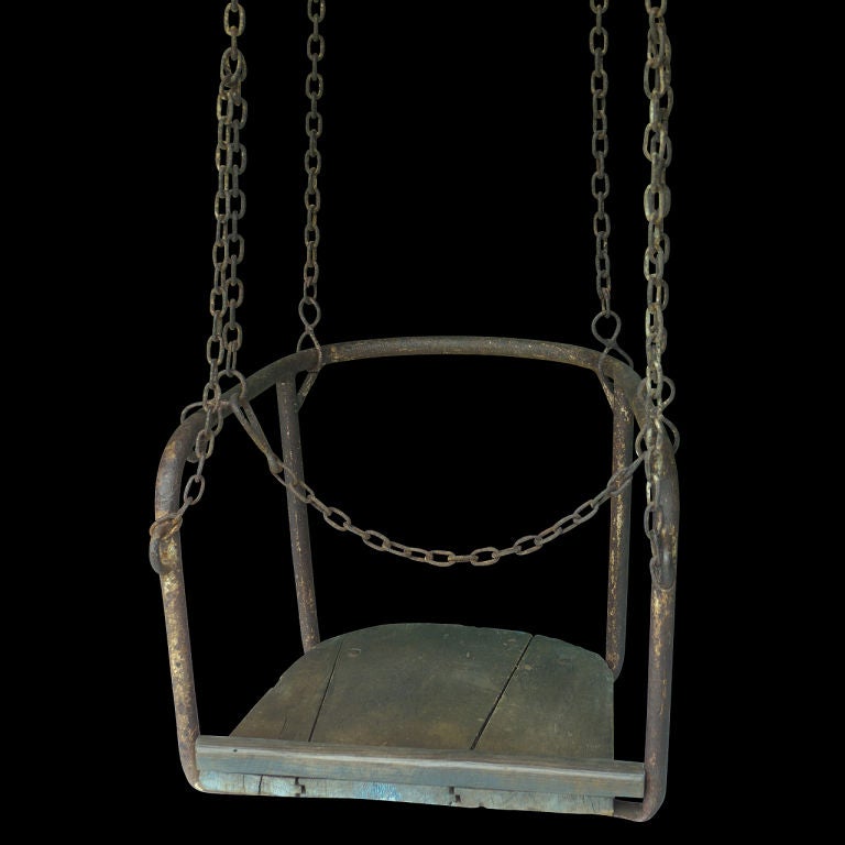 French 1920's Amusement Park Swings