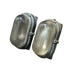 Industrial Explosion Proof Halophane Glass Sconces