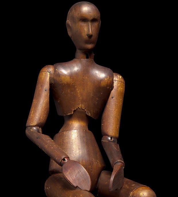 Wooden Artist Drawing Model