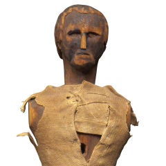 Primitive Wood Figure
