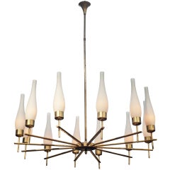 12 Glass Shade Chandelier 12 Glass Shade Chandelier