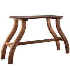 Antique Rustic Hall Bench