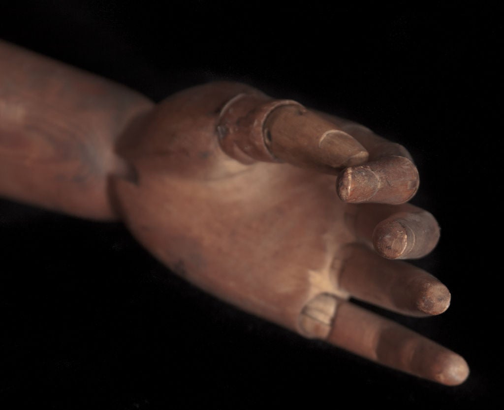 French Artist Model Arm with Articulated Fingers