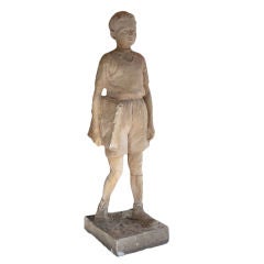 Sculpture of a School Boy
