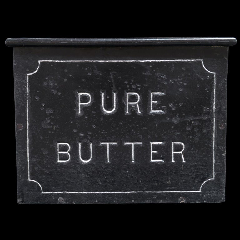 PURE BUTTER English Grocery Counter Top