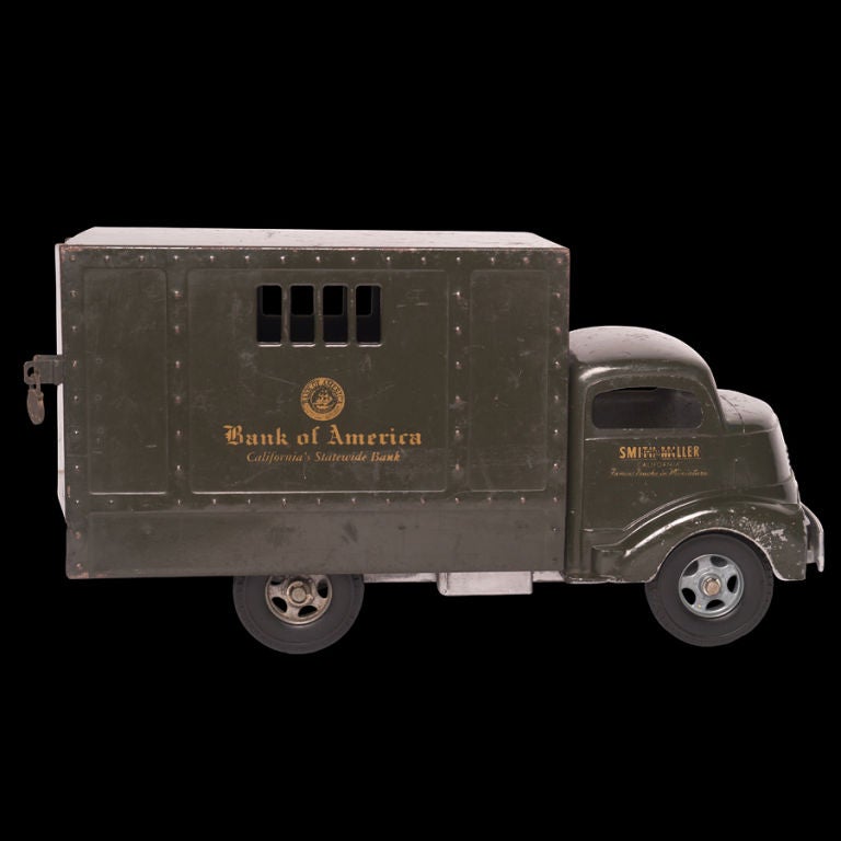 Smith Miller Bank of America Pressed Steel Truck