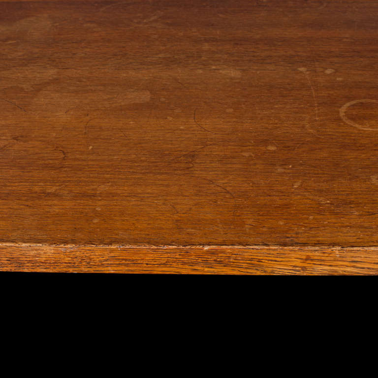 Jean Prouve Compass Desk In Distressed Condition In Culver City, CA
