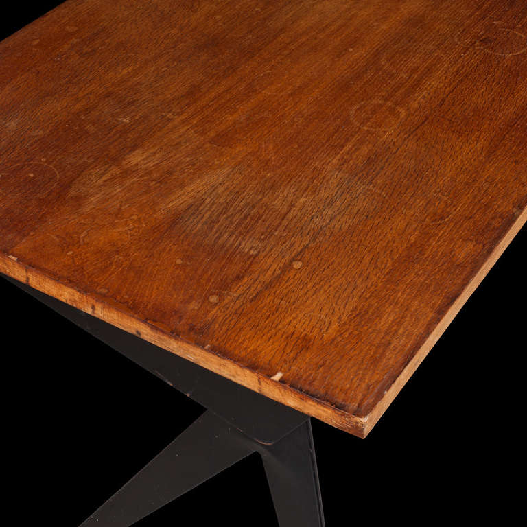 French Jean Prouve Compass Desk