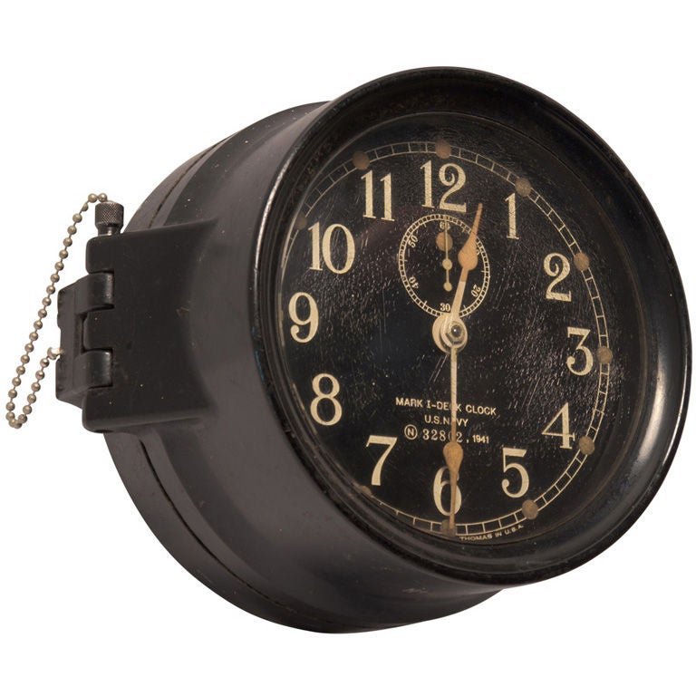 U.S. Navy Desk Clock