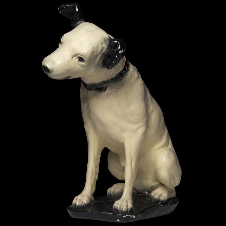 original rca nipper dog statue