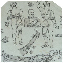 Illustrated Bandage Cloth
