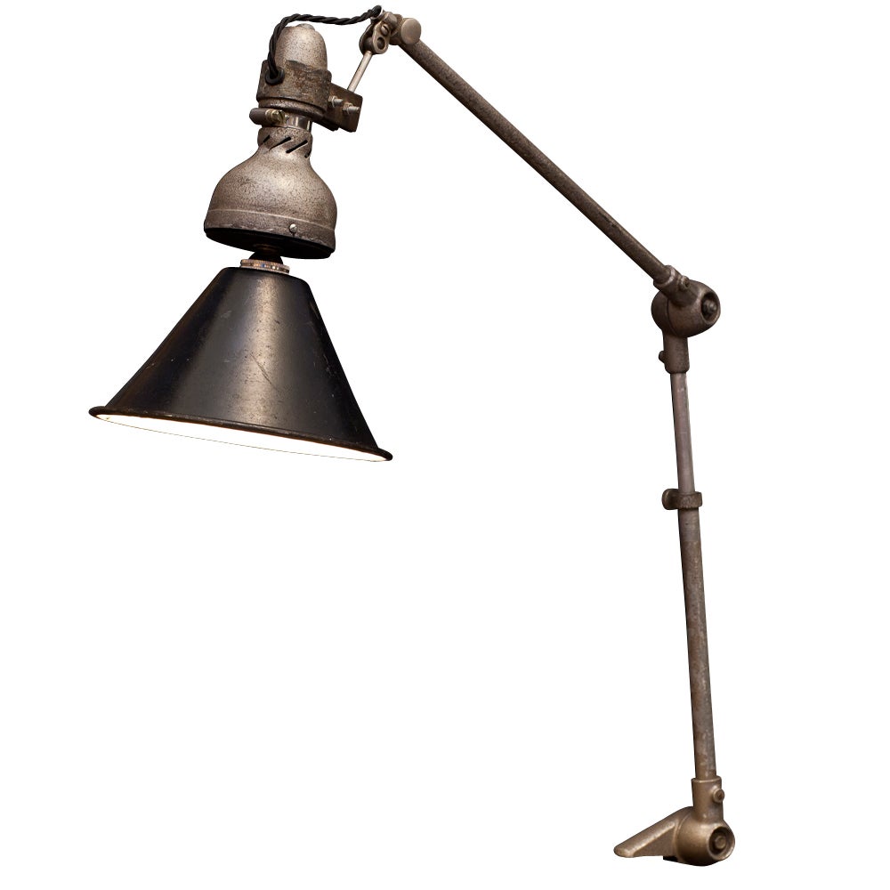Industrial Desk Lamp at 1stDibs