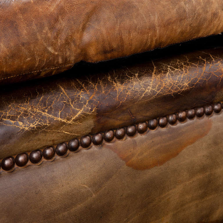 Leather  Love Seat 1