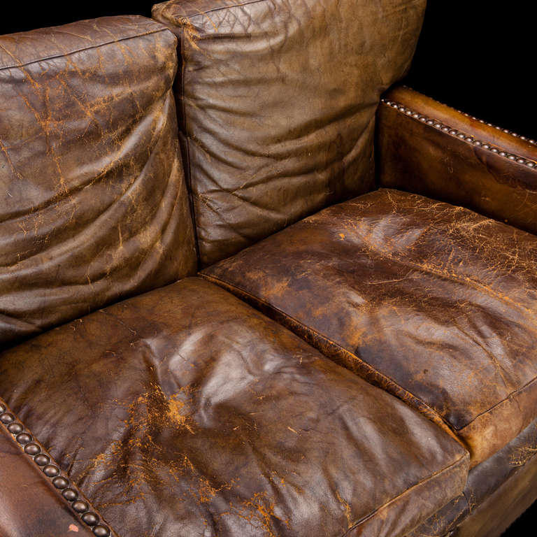 Leather  Love Seat 4
