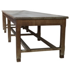 Large Eight Leg Work / Dining Table