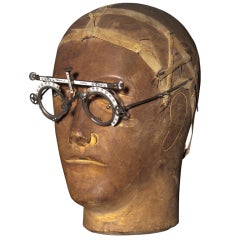 Antique Eyeglass Measuring Device
