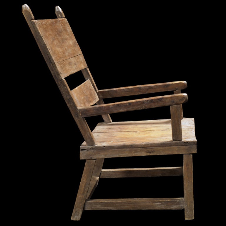 Primitive Sitting/Garden Chair