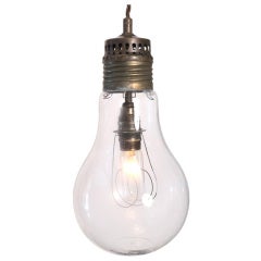 Vintage Giant Exposed Light Bulb Ceiling Pendant