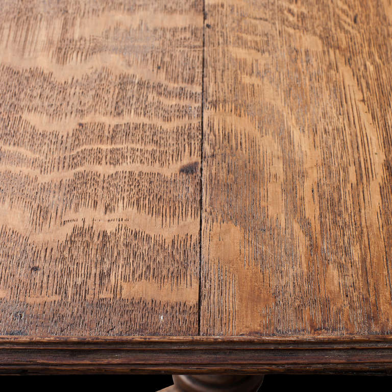 18th Century and Earlier Georgian Oak Tripod Flip Table  