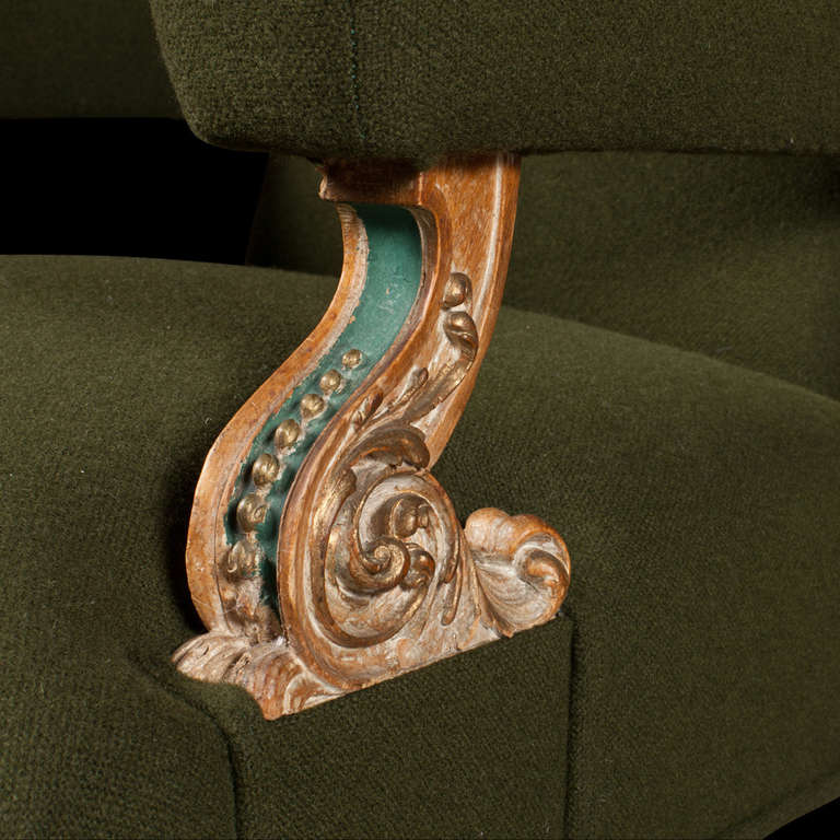 Italian Ornate Venetian Armchair
