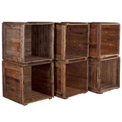 Industrial Wooden Crates