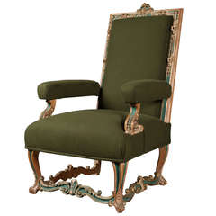 Ornate Venetian Armchair