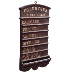 Volunteer Bible Class Sign